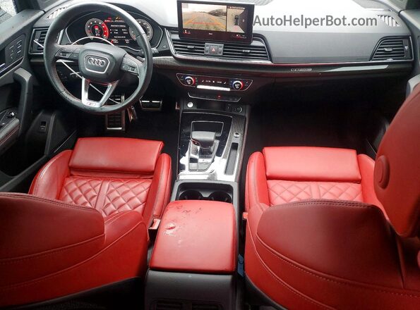 WA1B4AFY9P2185657 2023 AUDI SQ5 Серый Вид панели приборов