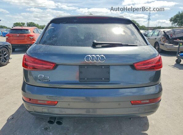 WA1BCCFS2JR015181 2018 AUDI Q3 Gray Widok z tyłu