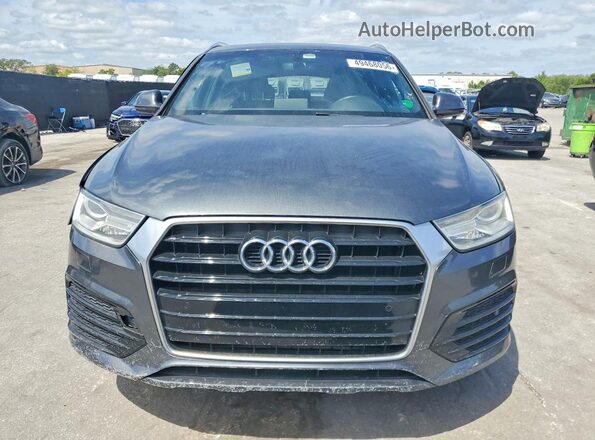 WA1BCCFS2JR015181 2018 AUDI Q3 Gray Widok z przodu