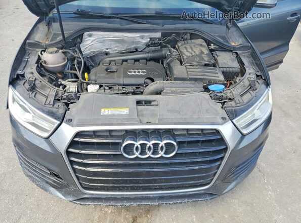 WA1BCCFS2JR015181 2018 AUDI Q3 Gray Widok komory silnika
