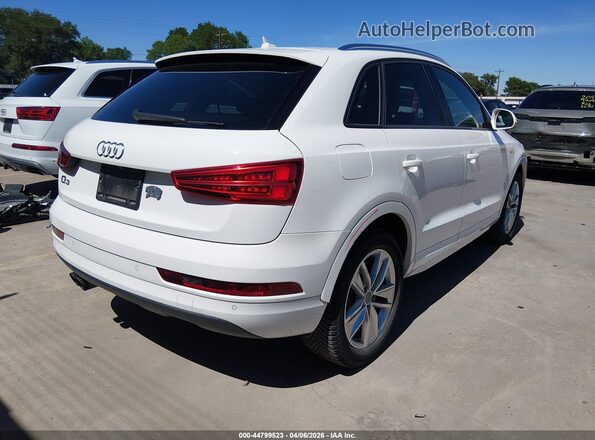 WA1BCCFS3JR001399 2018 AUDI Q3 Белый Задняя правая четверть
