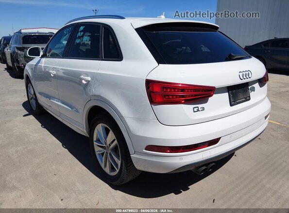 WA1BCCFS3JR001399 2018 AUDI Q3 Белый Задняя левая четверть