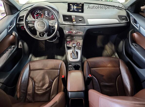 WA1BCCFS7HR010889 2017 AUDI Q3 Белый Вид панели приборов