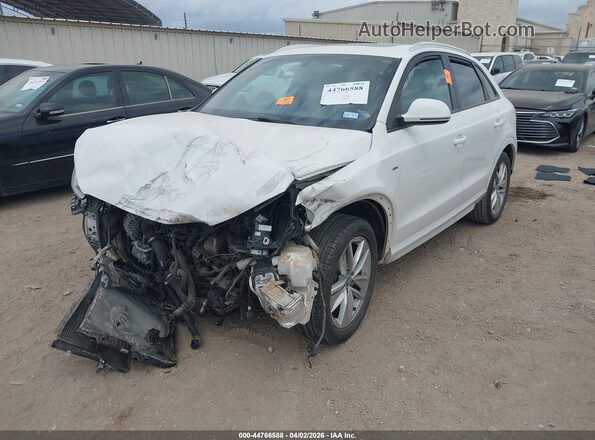 WA1BCCFS8JR012124 2018 AUDI Q3 White Vista tres cuartos delantera izquierda