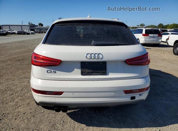 WA1BFCFSXGR011394 2016 AUDI Q3 White Vista trasera