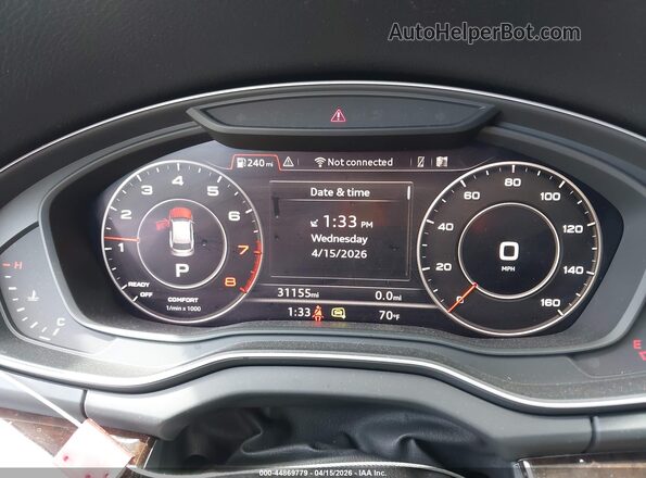 WA1BNAFY5K2027645 2019 AUDI Q5 Черный Вид задних сидений