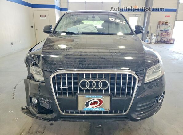 WA1C2AFP3HA009633 2017 AUDI Q5 Black Widok z przodu