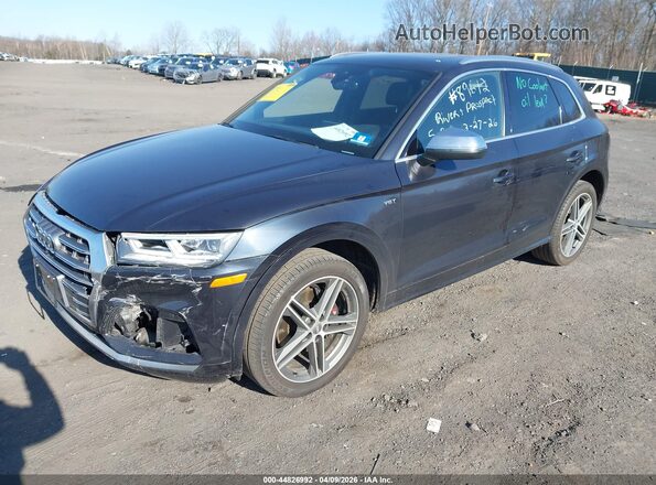 WA1C4AFY6J2197146 2018 AUDI SQ5 Dark Blue Передняя левая четверть