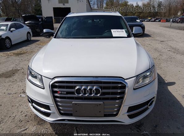 WA1CCAFP0GA102752 2016 AUDI SQ5 White Widok zestawu wskaźników