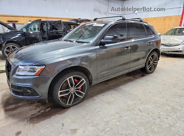 WA1CCAFP1HA006520 2017 AUDI SQ5 Charcoal Przód lewy