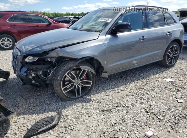 WA1CCAFP5HA047054 2017 AUDI SQ5 Gray წინა მარცხენა ხედი სამი მეოთხედიდან