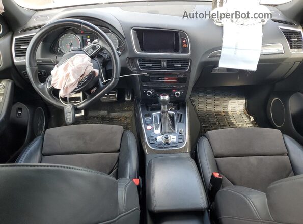 WA1CCAFP5HA047054 2017 AUDI SQ5 Gray წინა პანელის ხედი