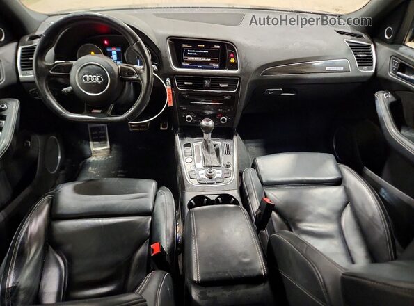 WA1CCAFP6GA037955 2016 AUDI SQ5 Black Dashboard view