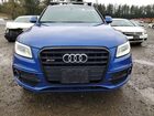 2016 Audi Sq5 Premium Plus Синий vin: WA1CCAFP9GA064437