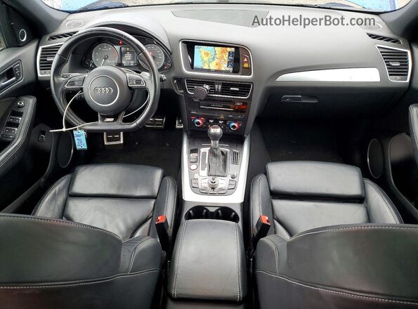 WA1CCAFP9GA064437 2016 AUDI SQ5 Синий Вид панели приборов