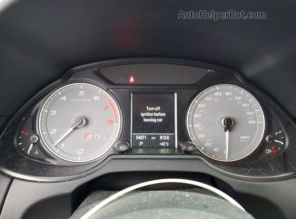 WA1CCAFP9GA064437 2016 AUDI SQ5 Синий Вид щитка приборов