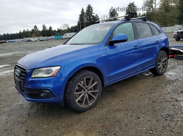 WA1CCAFP9GA064437 2016 AUDI SQ5 Синий Передняя левая четверть