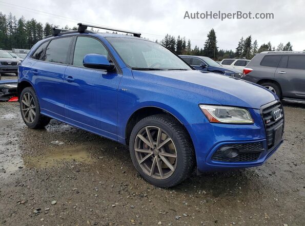WA1CCAFP9GA064437 2016 AUDI SQ5 Синий Передняя правая четверть