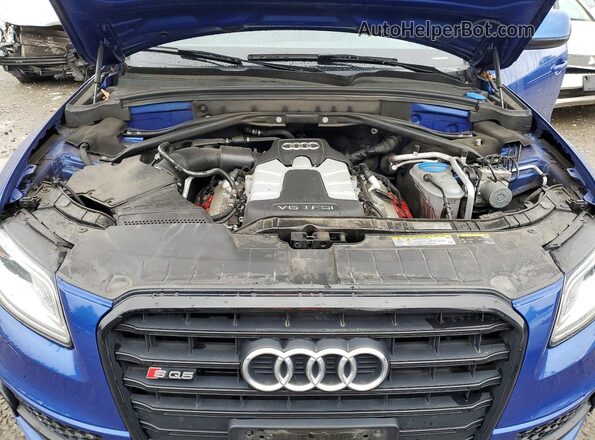 WA1CCAFP9GA064437 2016 AUDI SQ5 Синий Вид подкапотного пространства