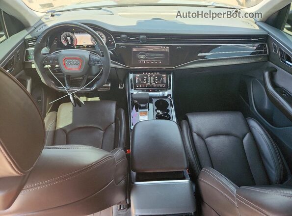 WA1CVAF17KD008347 2019 AUDI Q8 Черный Вид панели приборов