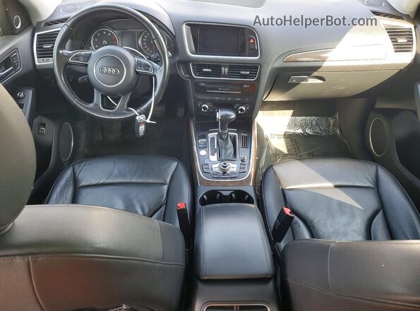 WA1D7AFP7GA077146 2016 AUDI Q5 Silver Widok zestawu wskaźników