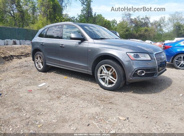 WA1D7AFP8GA062946 2016 AUDI Q5 Gray Przód prawy