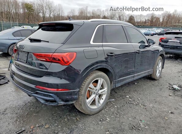 WA1DECF30L1117575 2020 AUDI Q3 Black Tył prawy