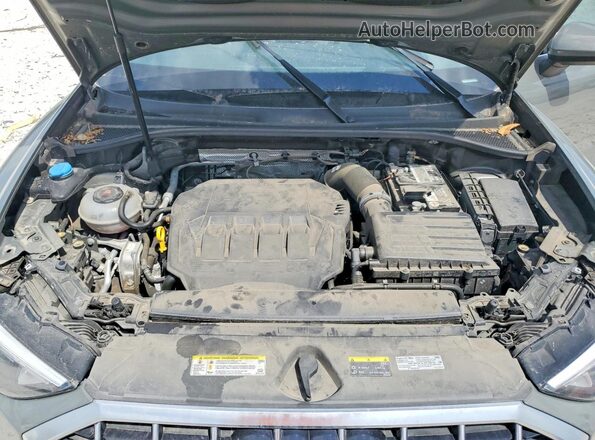 WA1DECF33L1104920 2020 AUDI Q3 Gray Vista del compartimento del motor