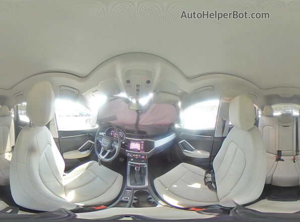 WA1DECF33L1104920 2020 AUDI Q3 Gray Vista interior de 360 grados