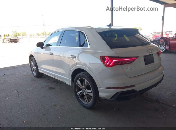 WA1DECF34L1020668 2020 AUDI Q3 White Trasero izquierdo
