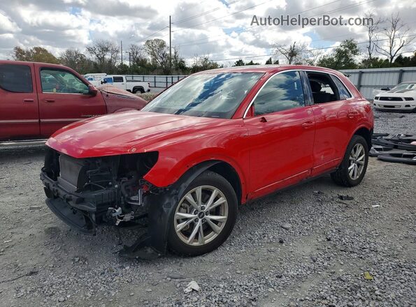 WA1DECF34P1042725 2023 AUDI Q3 Red Przód lewy