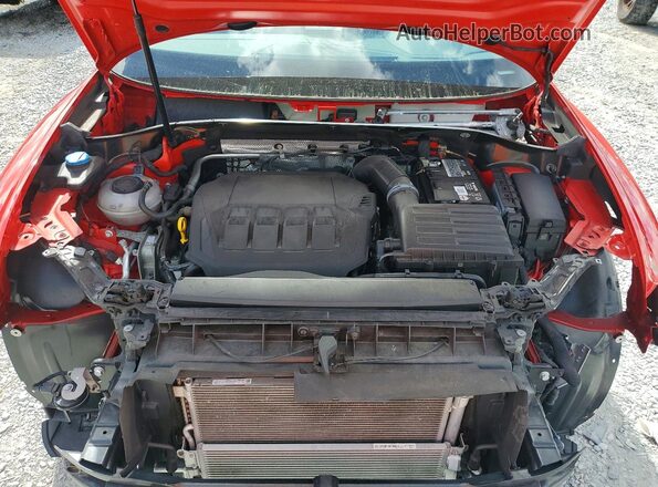 WA1DECF34P1042725 2023 AUDI Q3 Red Widok komory silnika