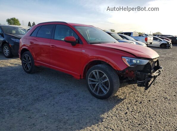 WA1DECF36N1040004 2022 AUDI Q3 Red Przód prawy