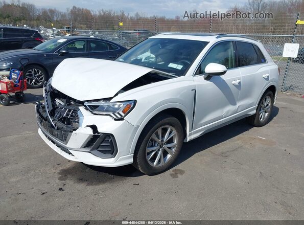 WA1DECF36R1140948 2024 AUDI Q3 White Vista tres cuartos delantera izquierda