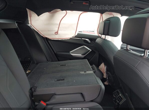 WA1DECF37N1124395 2022 AUDI Q3 Black VIN კოდის სტიკერის ხედი