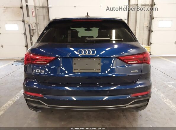WA1DECF38N1145496 2022 AUDI Q3 Синий 