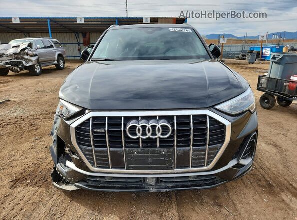 WA1DECF39M1021333 2021 AUDI Q3 Black Դիմացի տեսք