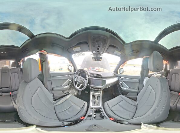 WA1DECF39M1021333 2021 AUDI Q3 Black VIN կոդի պիտակի տեսք