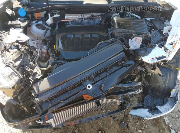 WA1DECF3XS1019765 2025 AUDI Q3 White Widok komory silnika