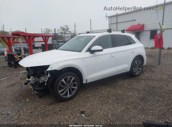 WA1EAAFY2P2054477 2023 AUDI Q5 Белый Передняя левая четверть