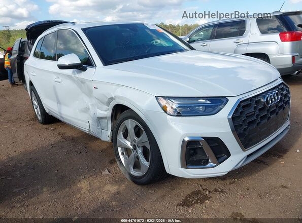 WA1EAAFYXS2013037 2025 AUDI Q5 Белый Передняя правая четверть