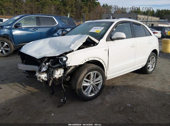 WA1ECCFS3JR026543 2018 AUDI Q3 White Przód lewy