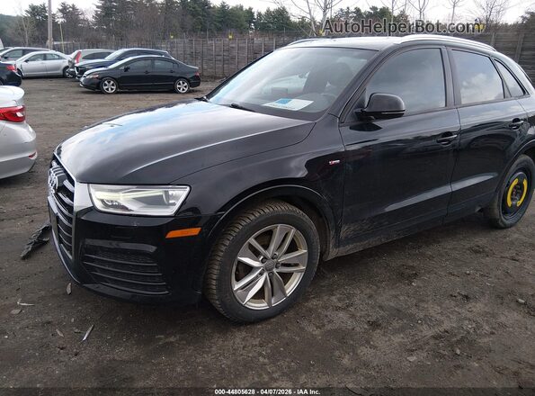 WA1ECCFS5JR019111 2018 AUDI Q3 Black Vista tres cuartos delantera izquierda