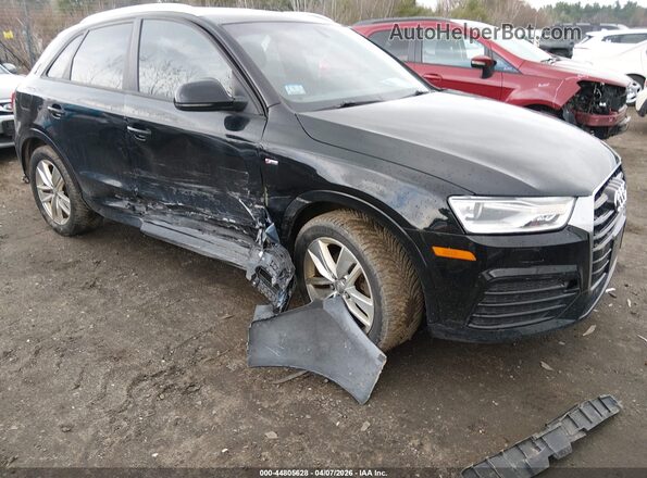 WA1ECCFS5JR019111 2018 AUDI Q3 Black Delantero derecho