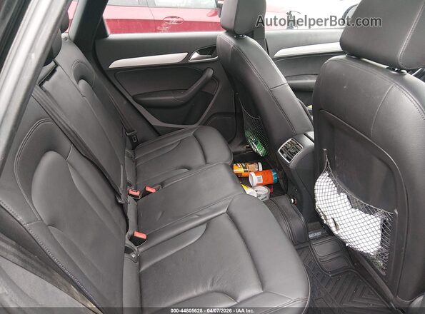 WA1ECCFS5JR019111 2018 AUDI Q3 Black Vista de la etiqueta del VIN