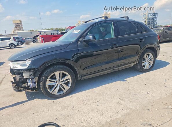 WA1ECCFS7HR009206 2017 AUDI Q3 Black Przód lewy