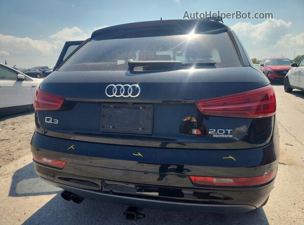 WA1ECCFS7HR009206 2017 AUDI Q3 Black Widok z tyłu