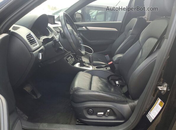 WA1ECCFS7JR021684 2018 AUDI Q3 Black Widok wnętrza z przodu