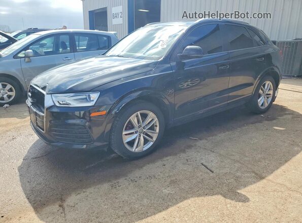 WA1ECCFS7JR021684 2018 AUDI Q3 Black Przód lewy