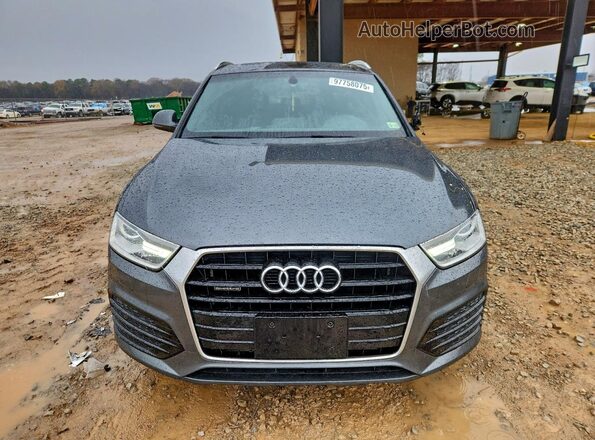 WA1ECCFSXJR003096 2018 AUDI Q3 Gray წინა ხედი